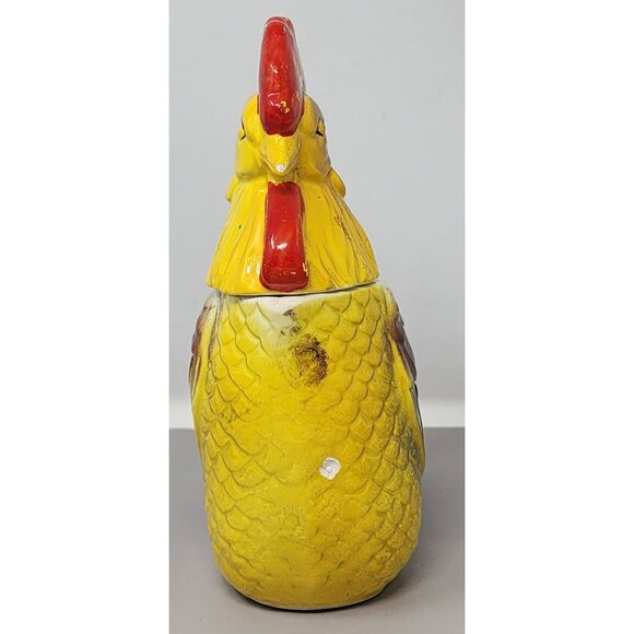 Vintage Artmark Ceramic Rooster Pitcher‎ With Handle And Pepper Shaker Head - Picture 2 of 16